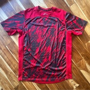 Nike printed Dri Fit tee